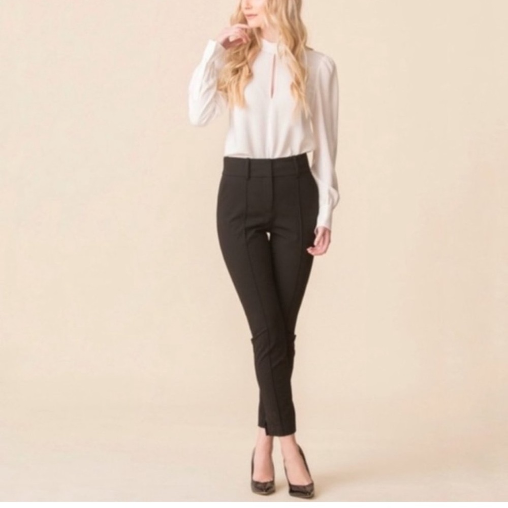 VERONICA BEARD • NEW Women’s Lago Trouser Pants In Black Size 10
